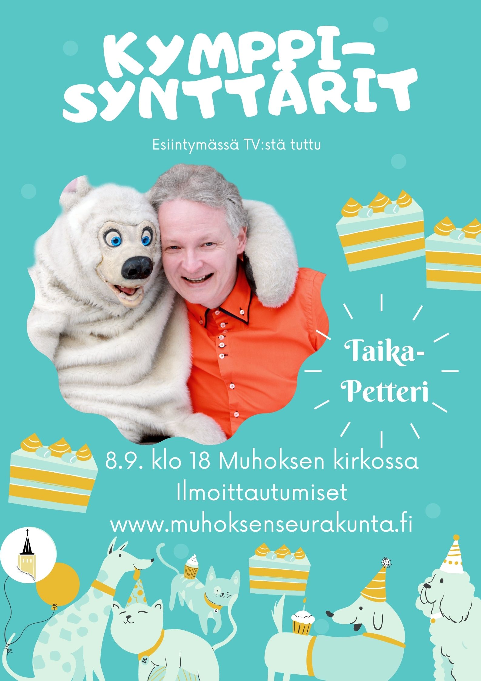 Kymppi-synttäreillä esiintyy TV:stä tuttu Taika-Petteri